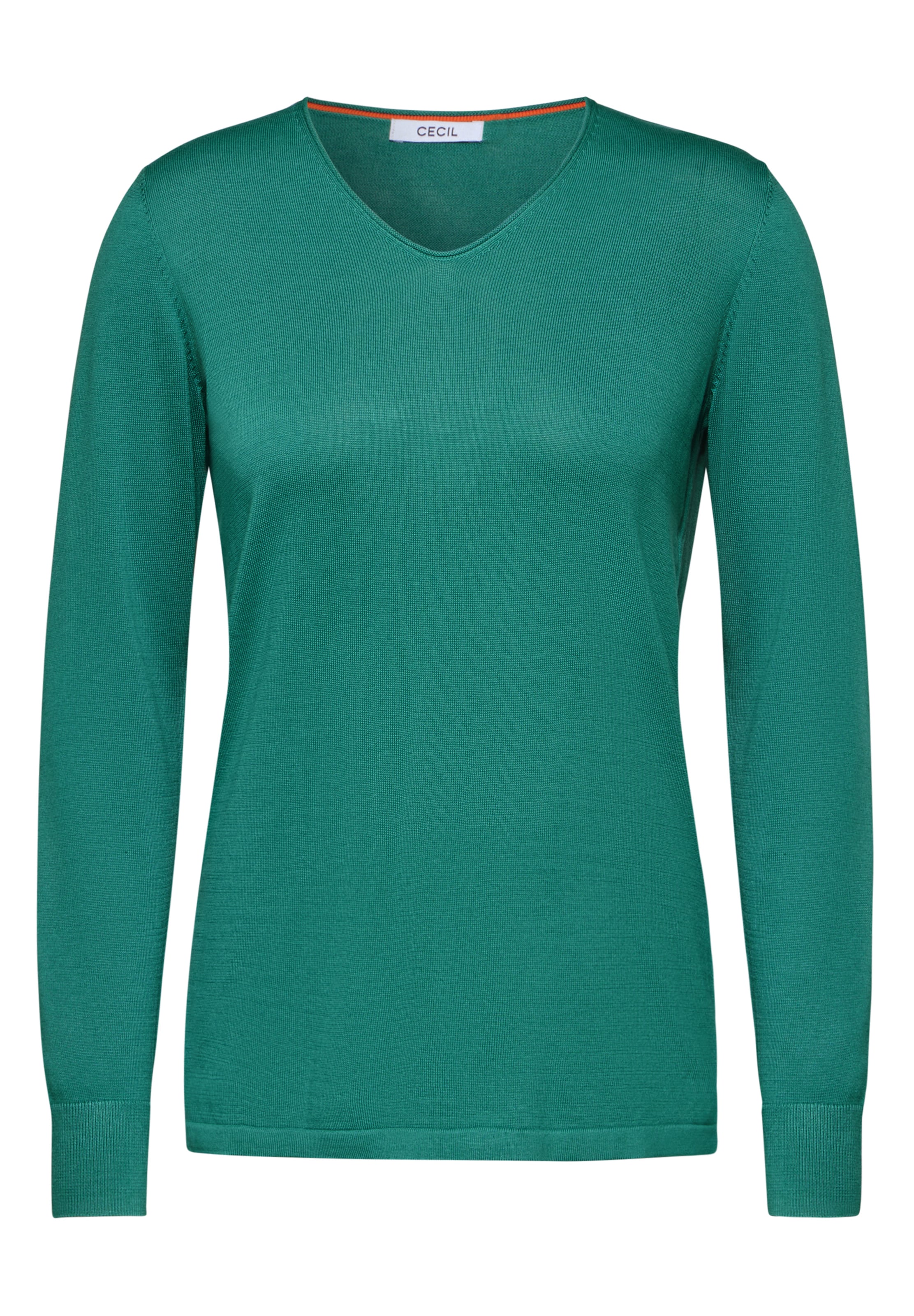 CECIL Pullover in Grün: Vorderseite
