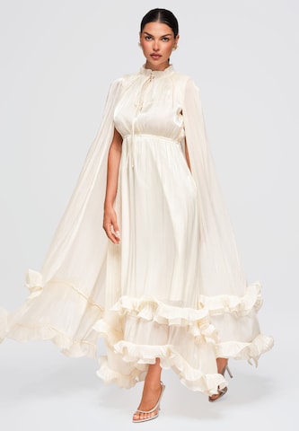 Robe de soirée Ombre en beige
