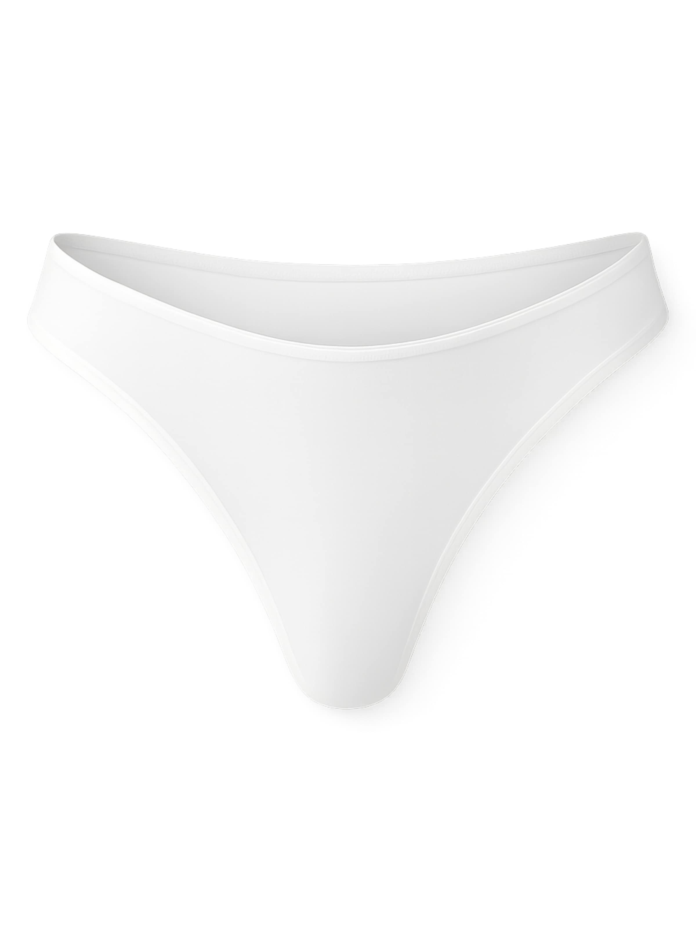 Weweus Panty in Weiß: Vorderseite