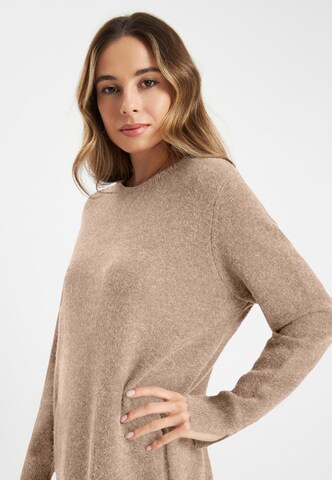 Frieda & Freddies Knitted dress in Beige