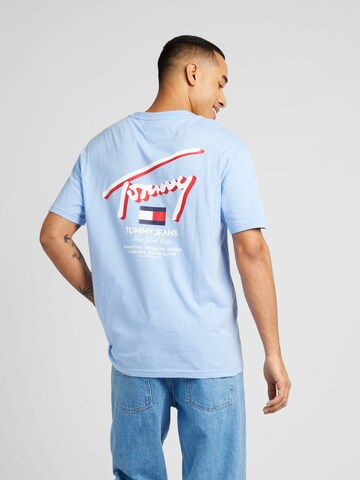 T-Shirt Tommy Jeans en bleu