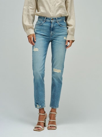 Salsa Jeans Tapered Jeans True in Blau: Vorderseite