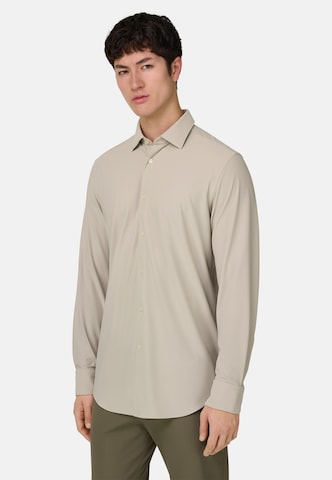 Coupe regular Chemise Boggi Milano en beige