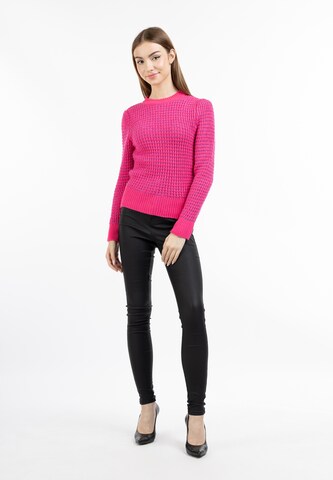 myMo at night - Pullover em rosa