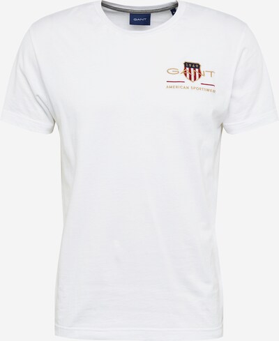 GANT Shirt 'D2. ARCHIVE SHIELD' in de kleur Gemengde kleuren / Wit, Productweergave