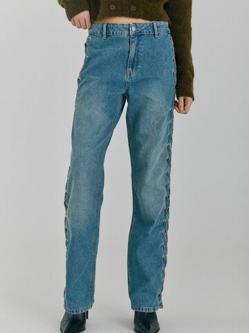 NORR Regular Jeans 'Kenzie' in Blue: front