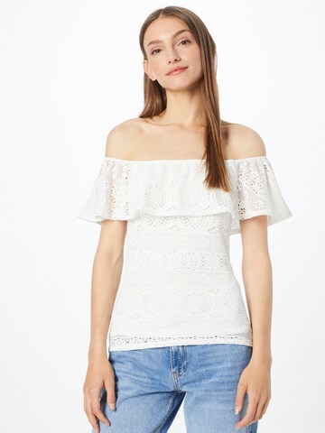 Haut Dorothy Perkins en blanc : devant