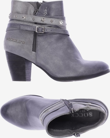 Soccx Dress Boots in 40 in Grey: front