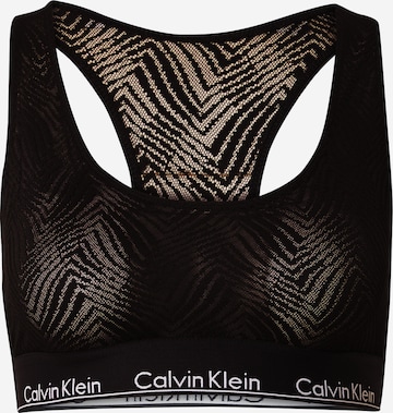 Regular Soutien-gorge Calvin Klein Underwear en noir : devant