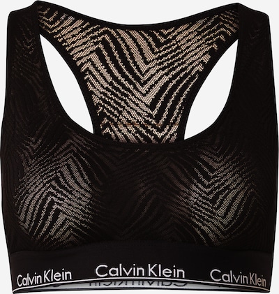 Calvin Klein Underwear Soutien-gorge en noir / blanc, Vue avec produit