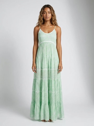 Robe 'Robe Longue Graciela' Miss June en vert