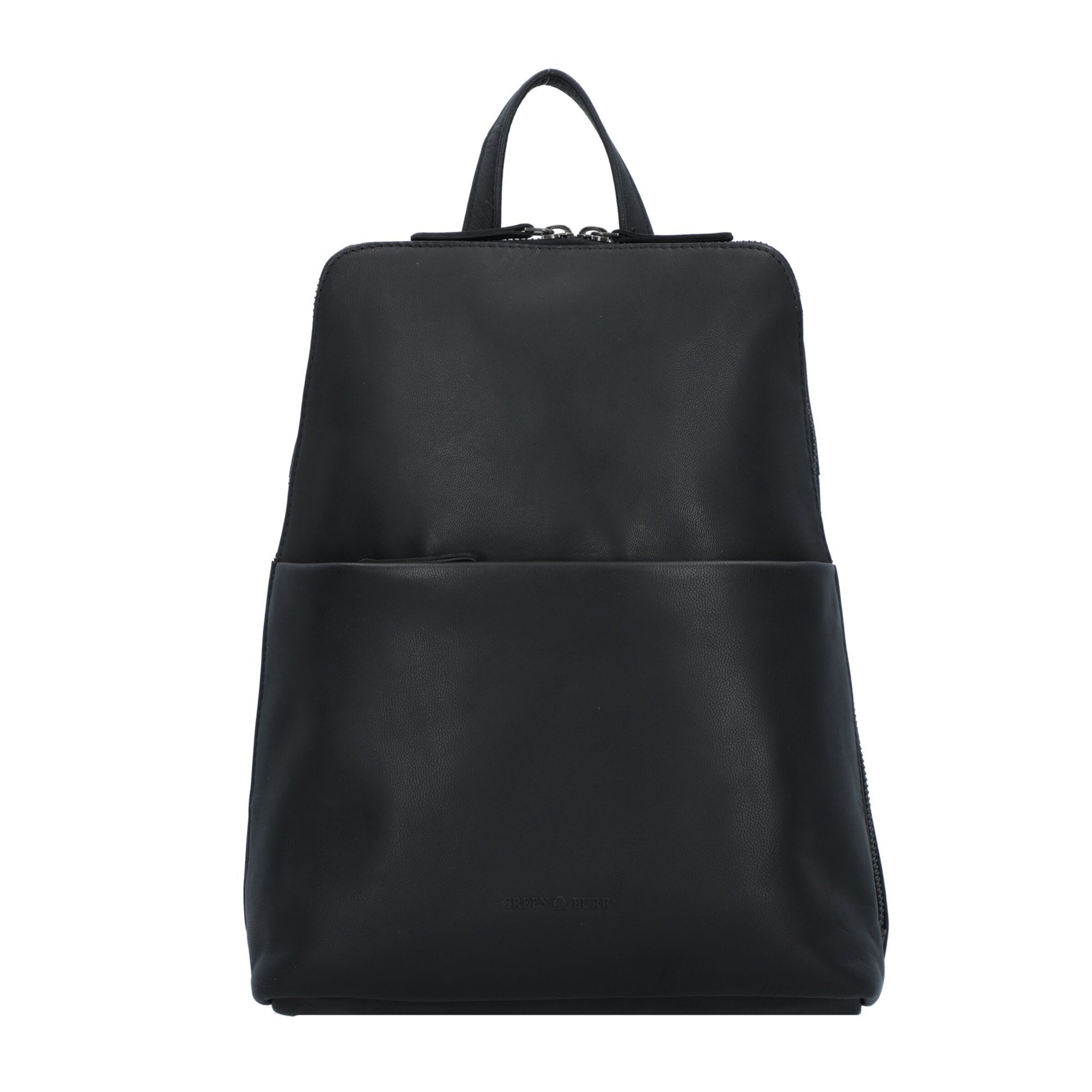 GREENBURRY Rucksack 'Fiorentina City' in Schwarz: Vorderseite