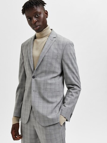 SELECTED HOMME Regular fit Suit Jacket 'Liam' in Grey: front