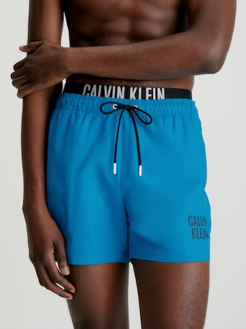 zils Calvin Klein Swimwear Peldšorti: no priekšpuses