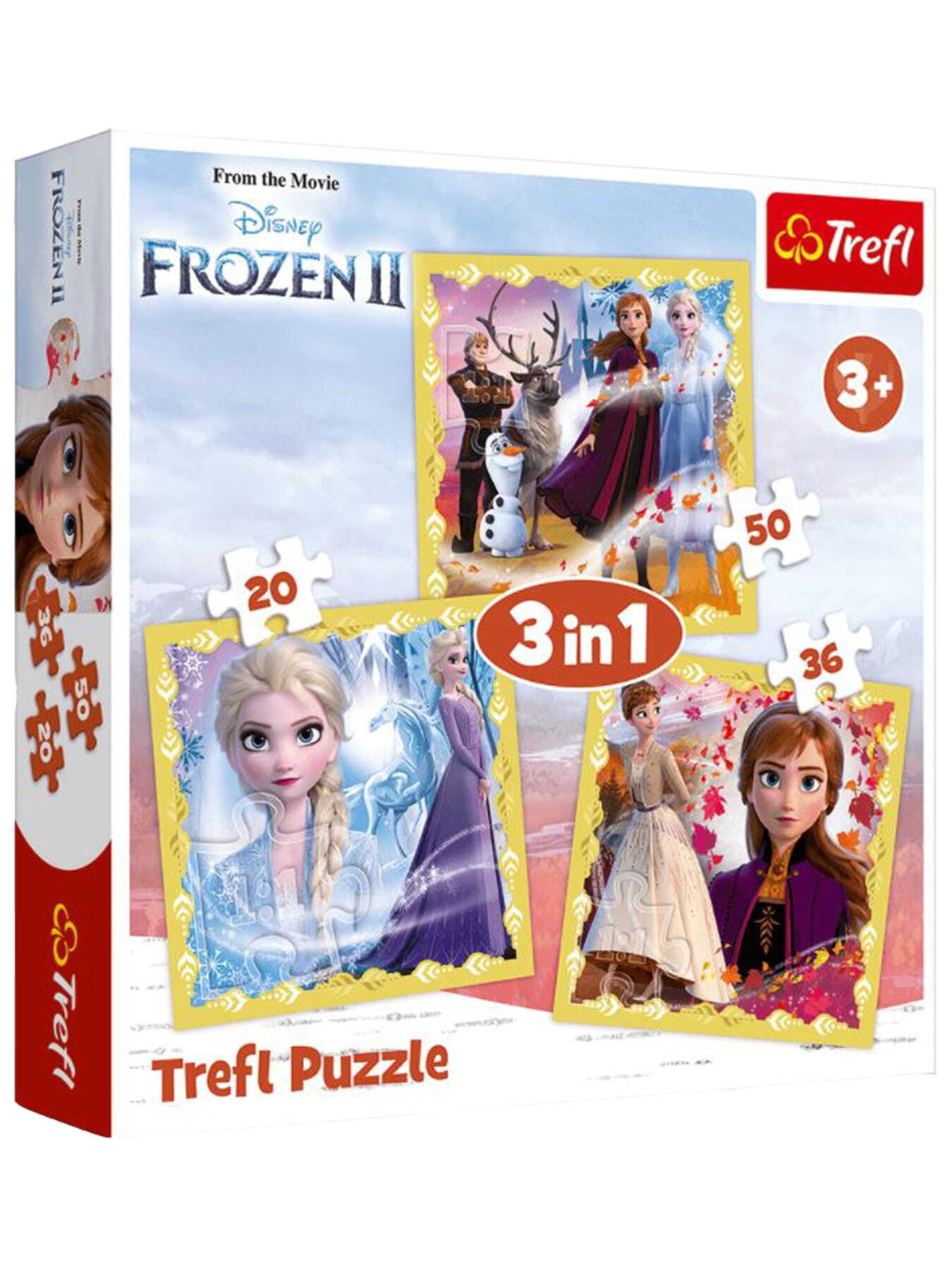 DISNEY Puzzle 'Frozen' in Mischfarben: Vorderseite