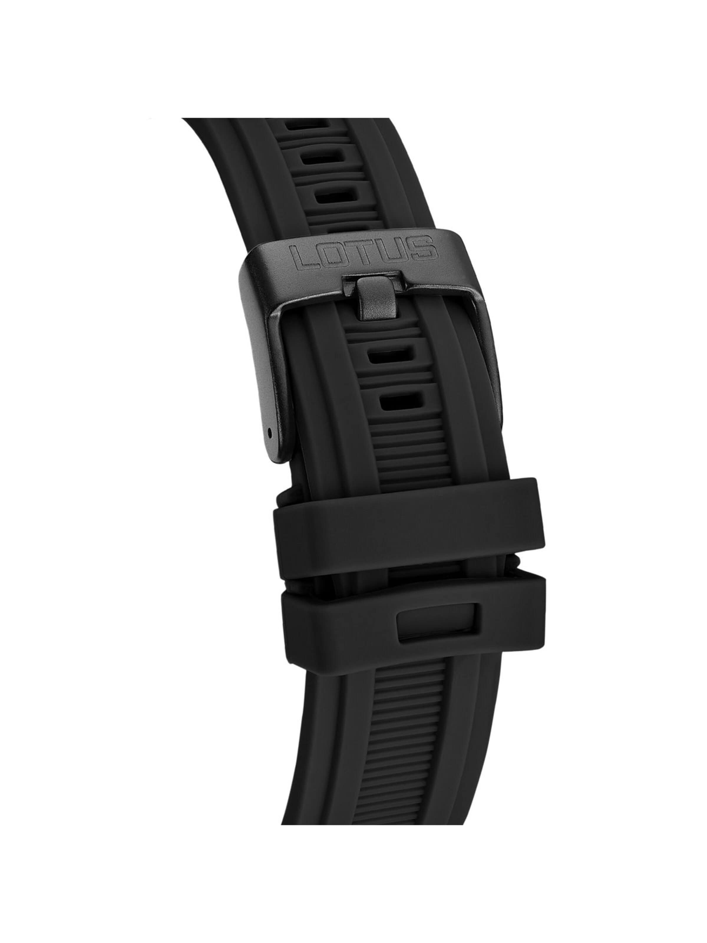 Montre digitale Lotus en noir