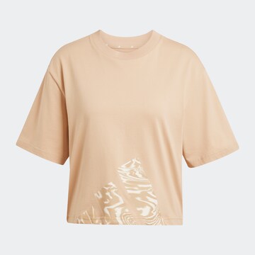 ADIDAS SPORTSWEAR Performance Shirt in Beige: front