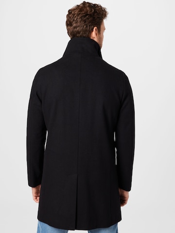 Matinique Regular fit Between-Seasons Coat 'Harvey' in Black