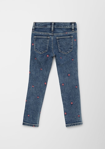 s.Oliver Slimfit Jeans i blå