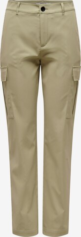 Pantalon cargo 'Lagga' ONLY en vert : devant