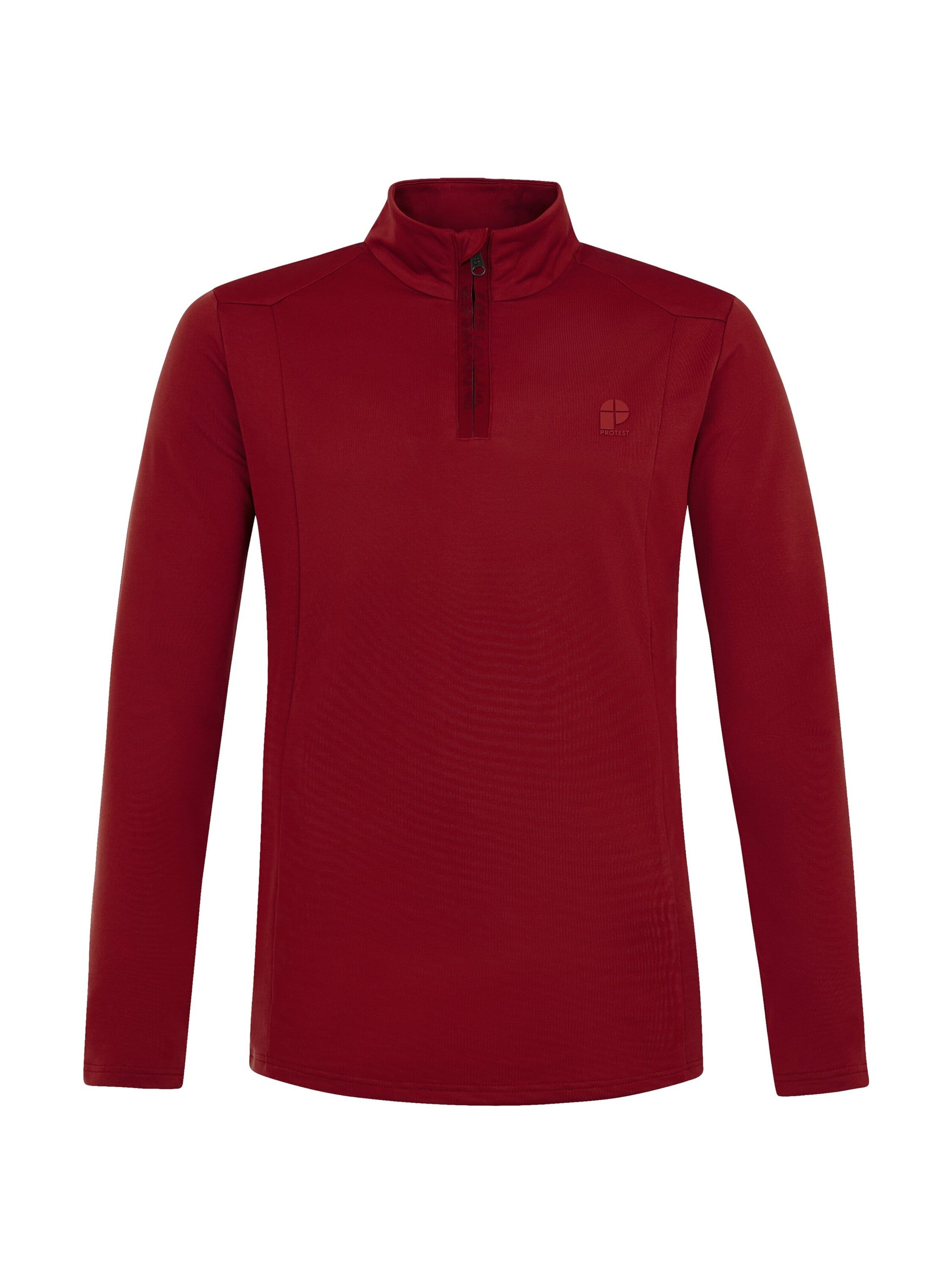 PROTEST Sportsweatshirt 'REWILL' in Rood: voorkant
