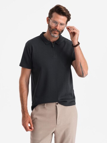 T-Shirt Ombre en noir : devant