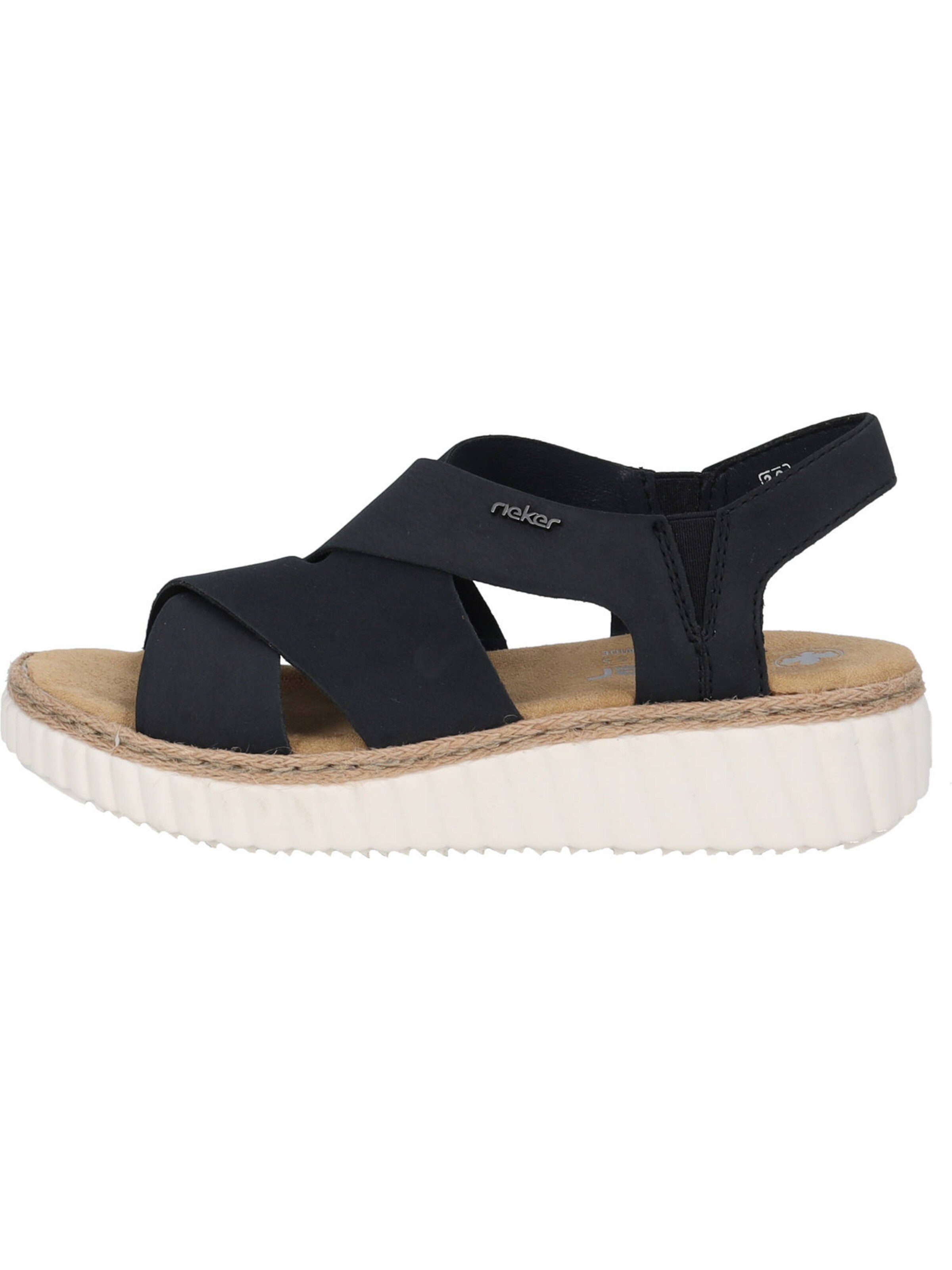 Rieker Sandals '69264' in Black