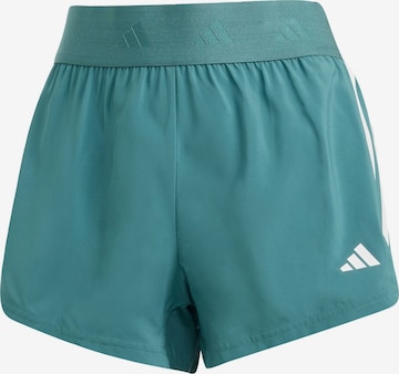 ADIDAS PERFORMANCE - regular Pantalón deportivo 'Hyperglam' en verde: frente