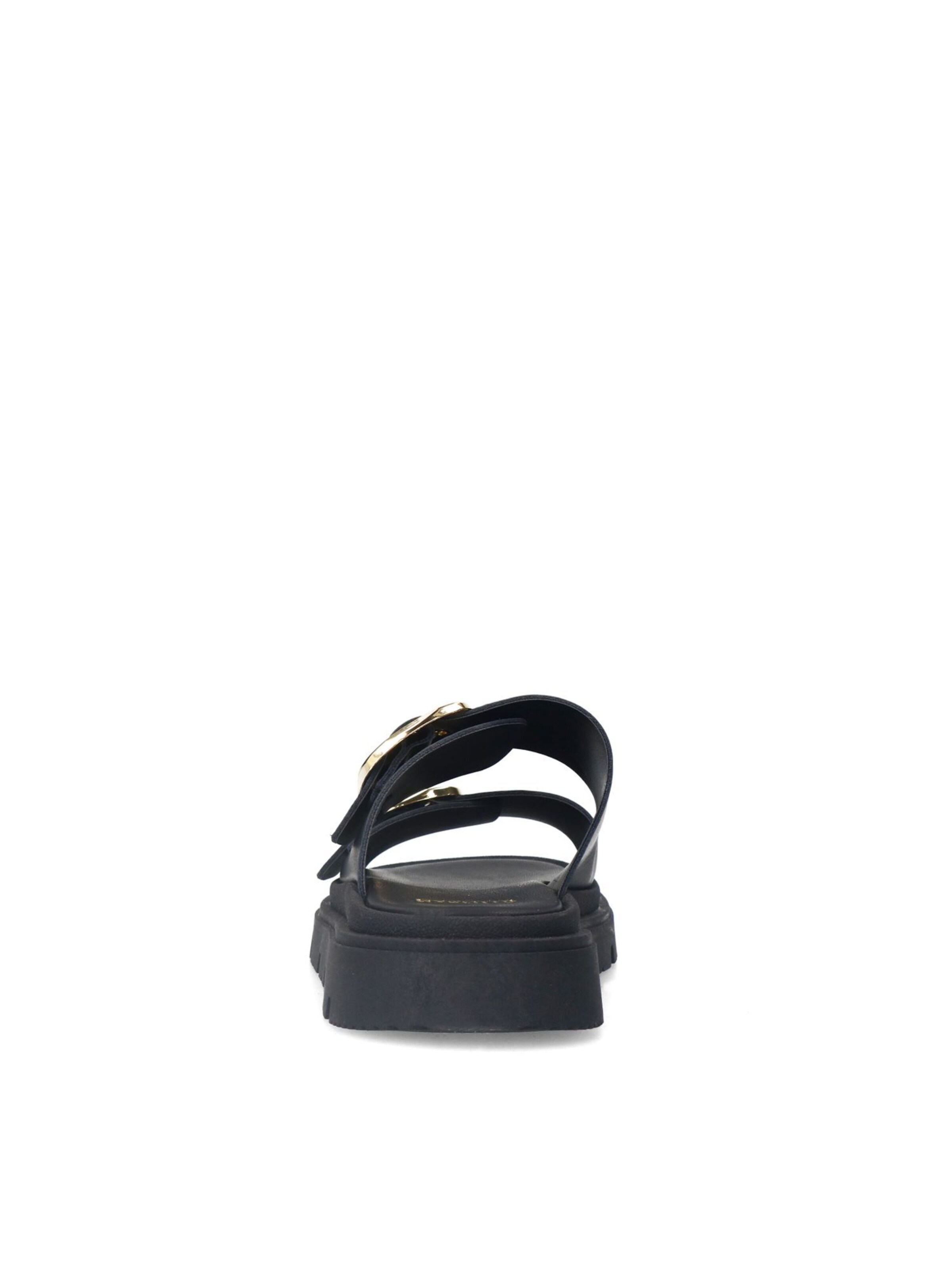 MANFIELD Pantolette in Schwarz