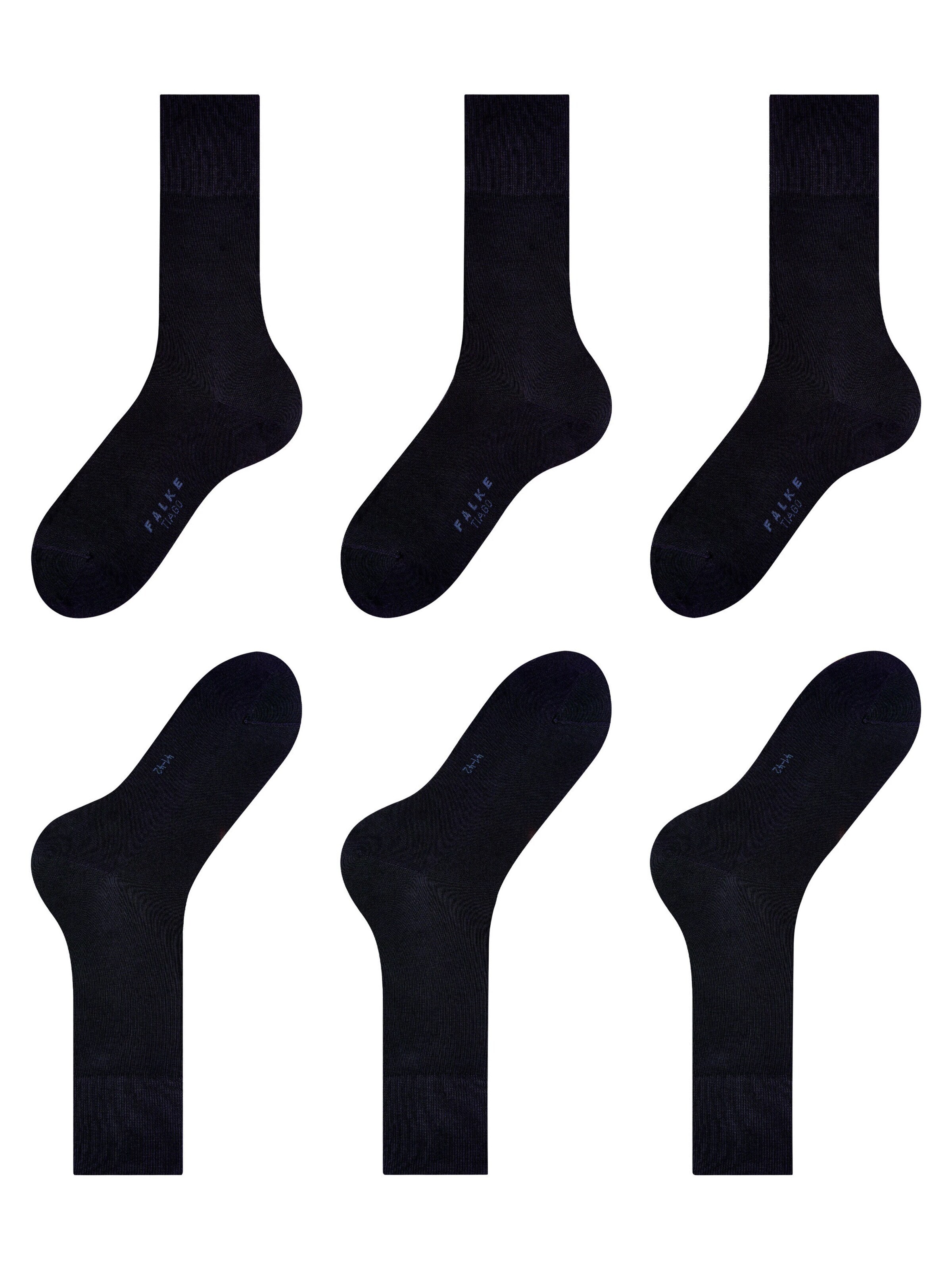 FALKE Socks 'Tiago 3-Pack' in Blue