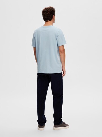 SELECTED HOMME Shirt 'ASPEN' in Blauw