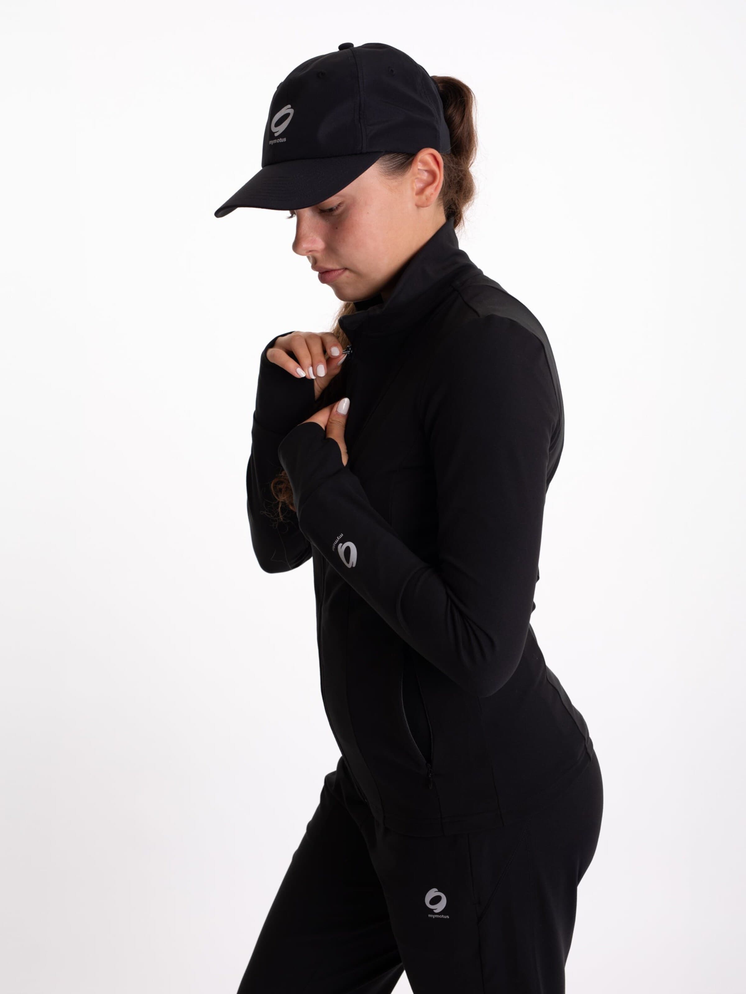 mymotus Sportovní bunda 'mymotus®, ladies comfort jacket RW41' – černá