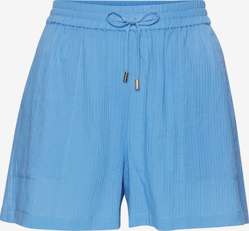 VIVANCE Wide Leg Shorts in Blau: Vorderseite