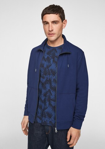 s.Oliver Sweatvest in Blauw