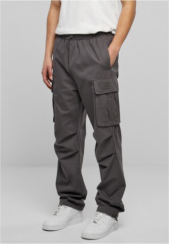 Regular Pantalon cargo Karl Kani en gris : devant