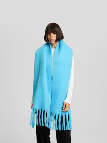 Bershka Sjaal in Blauw