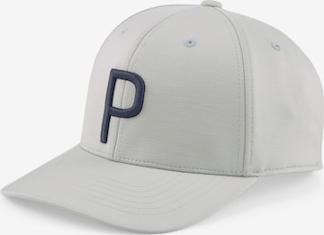 Casquette PUMA en gris : devant