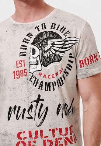 Rusty Neal T-Shirt in Beige