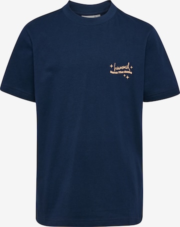 Hummel Shirt in Blue: front