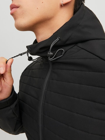 JACK & JONES Between-Season Jacket 'Toby' in Black