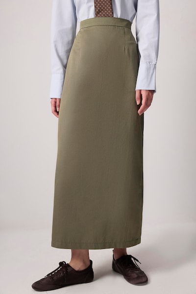 Touche Prive Rok in de kleur Groen, Productweergave