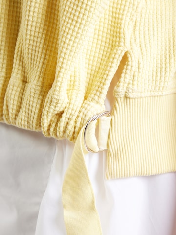 Sweat-shirt 'C_Emiro' BOSS Orange en jaune