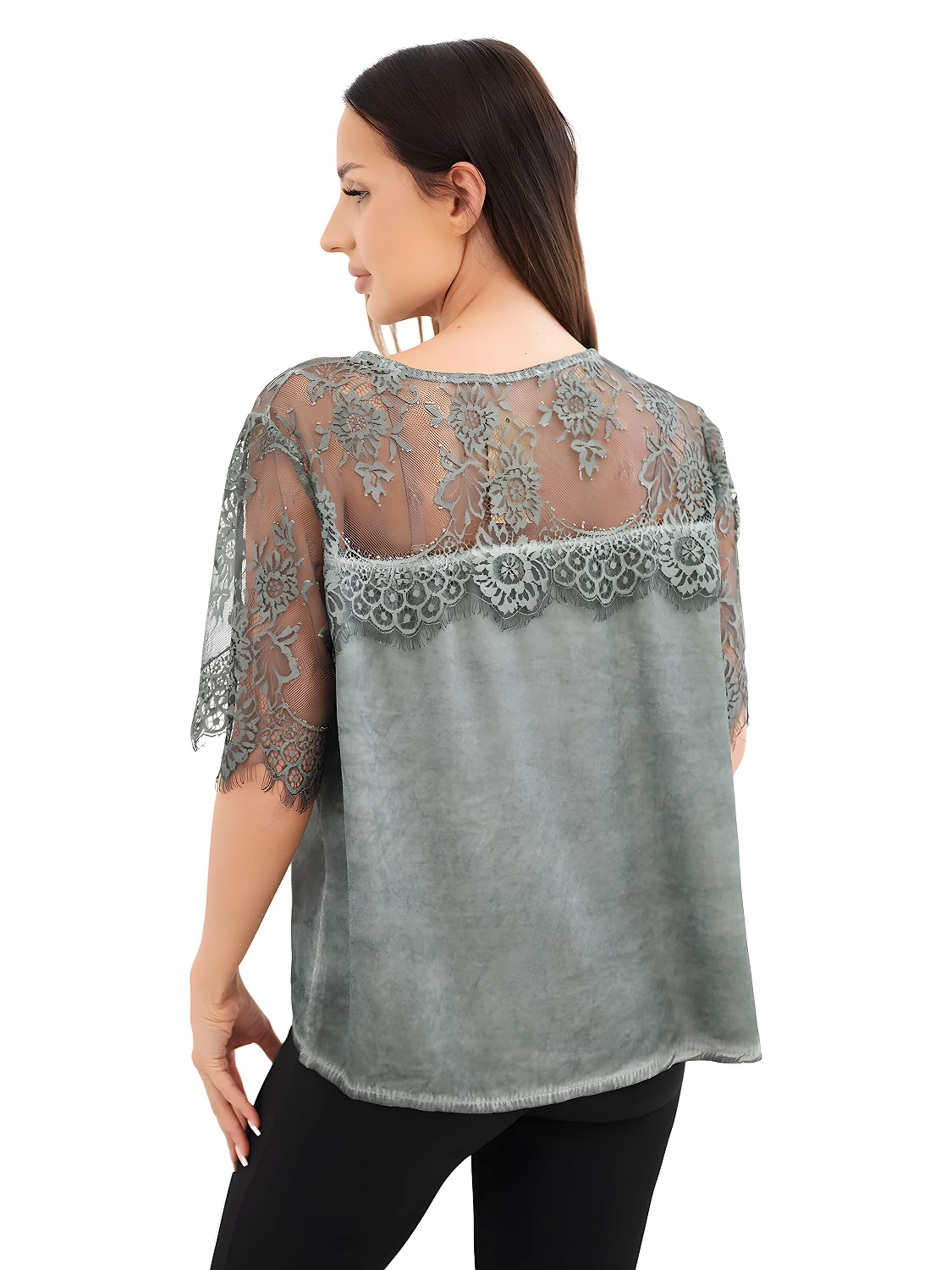 Lumera Bluse 'Cosima'‌‌‌‌‌‌‌‌ in Grün