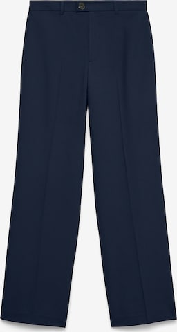 Pantalon à plis 'VMTEXAS' VERO MODA en bleu : devant