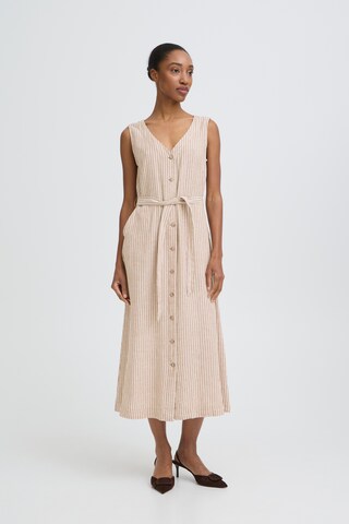 Robe 'BYFalakka' b.young en beige : devant