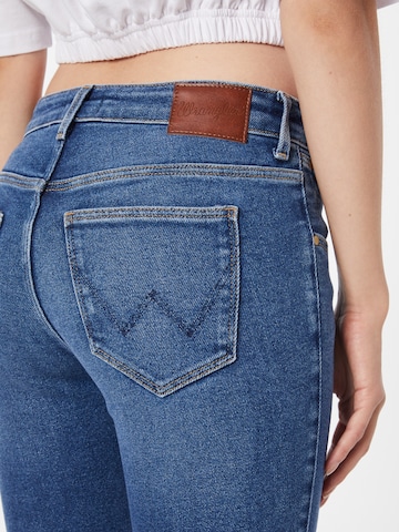 Coupe slim Jean WRANGLER en bleu