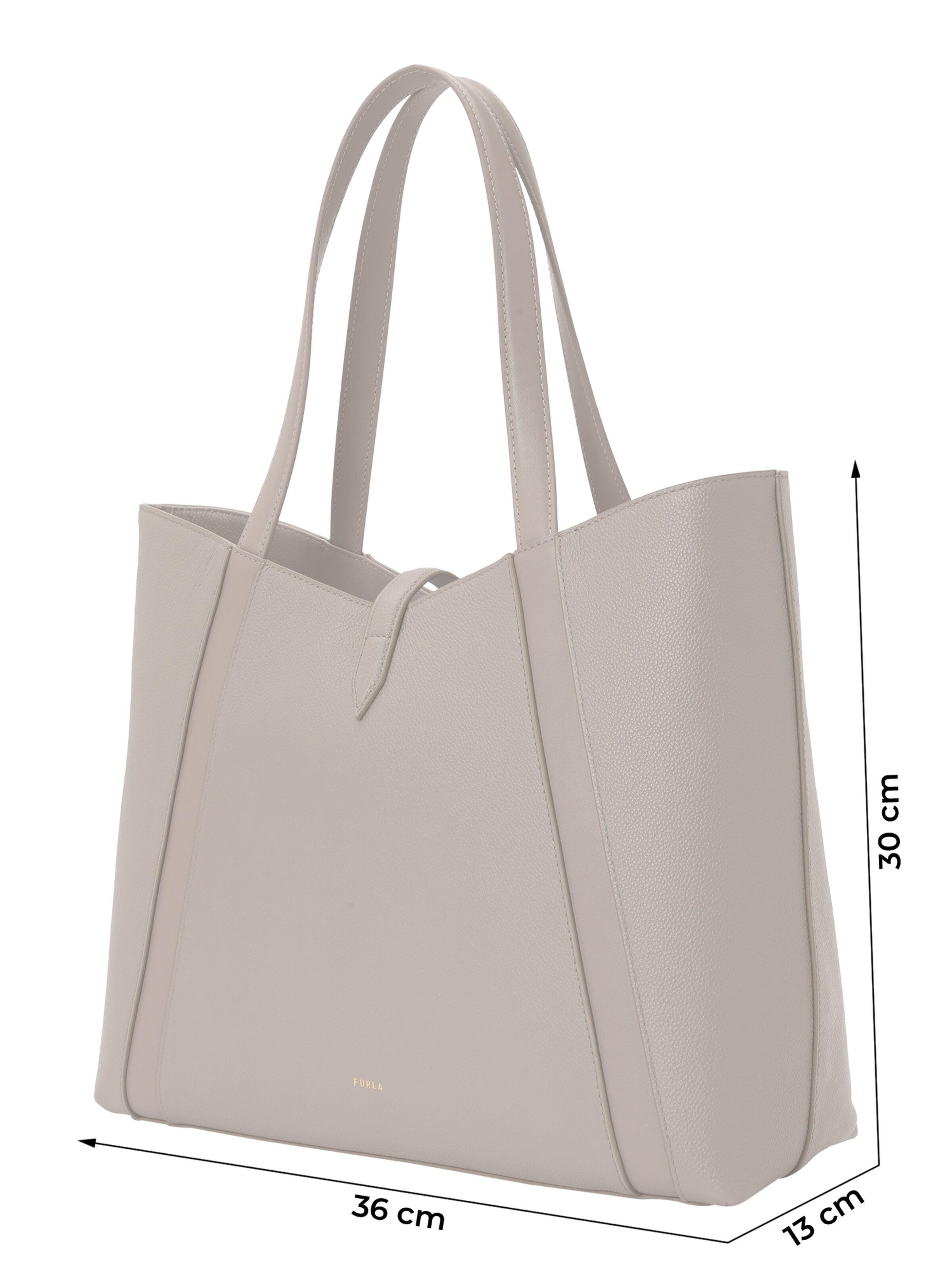 FURLA Μεγάλη τσάντα 'Goccia' σε γκρι