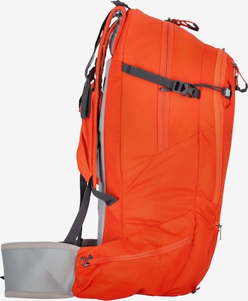 JACK WOLFSKIN Sports Backpack 'Alpspitze' in Orange