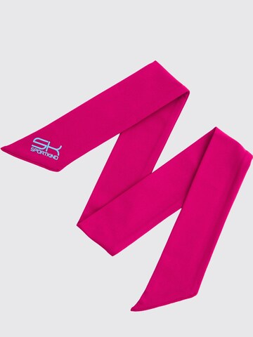 Bandeau de transpiration SPORTKIND en violet : devant