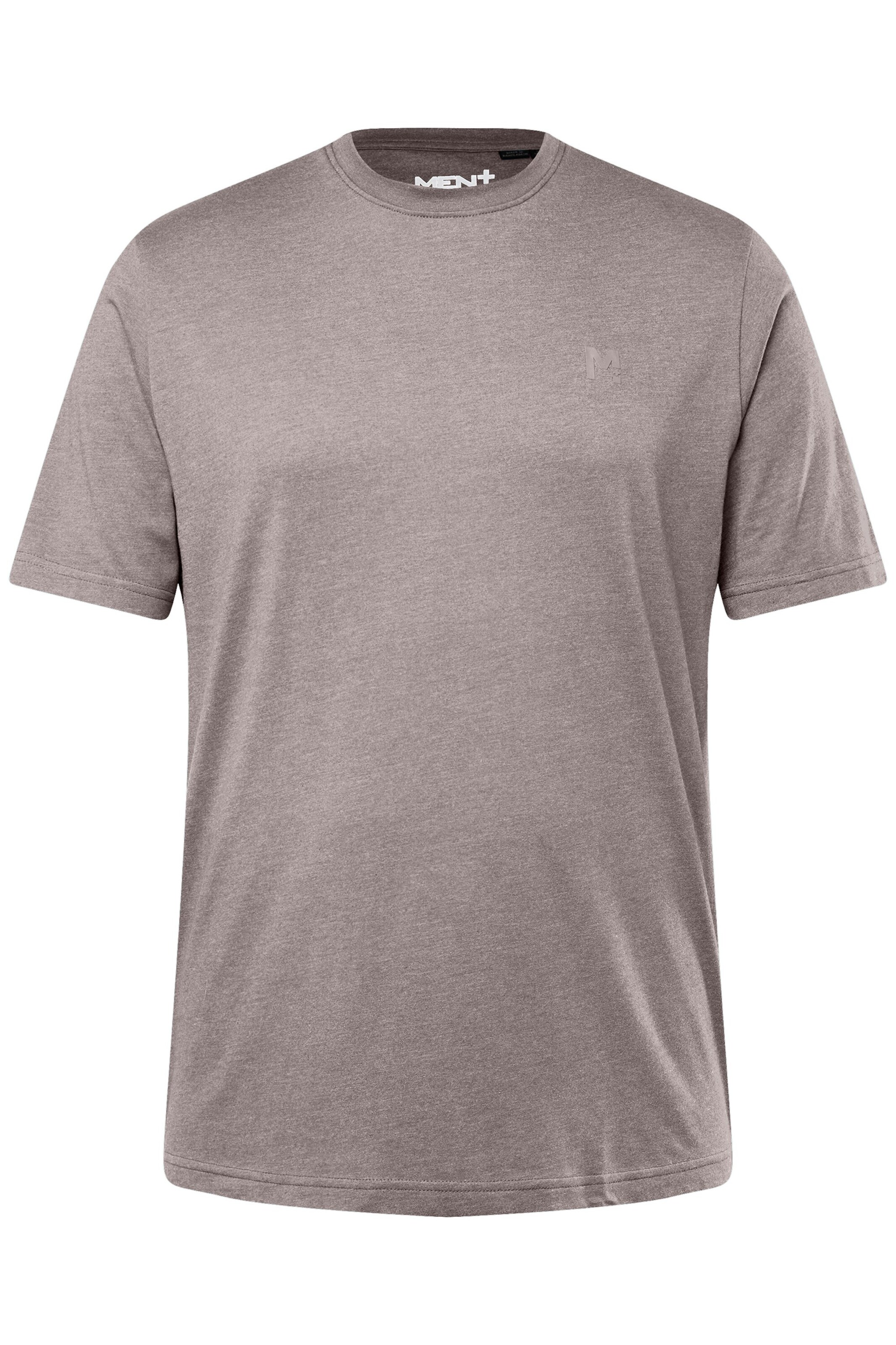 Men Plus T-Shirt in Grau: Vorderseite